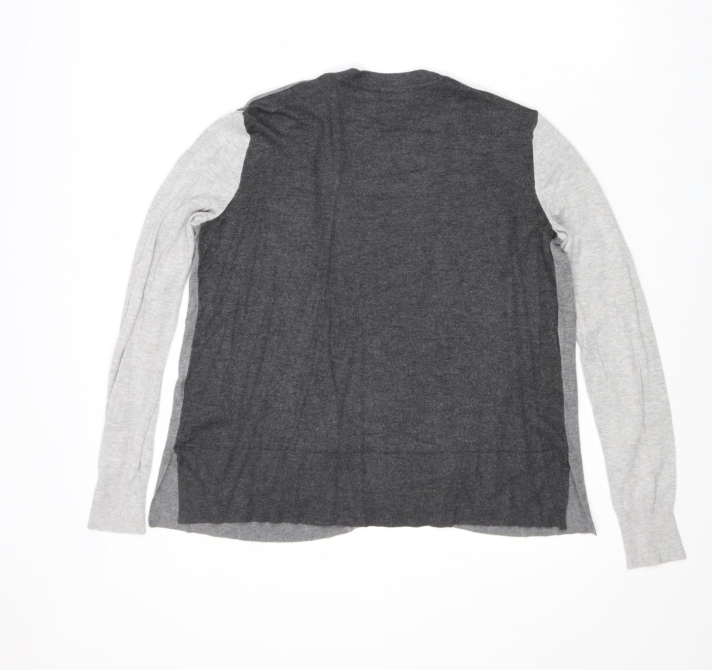 Womens UK Size 10 Marks and Spencer Grey Cardigan Jumper