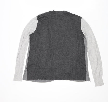 Womens UK Size 10 Marks and Spencer Grey Cardigan Jumper