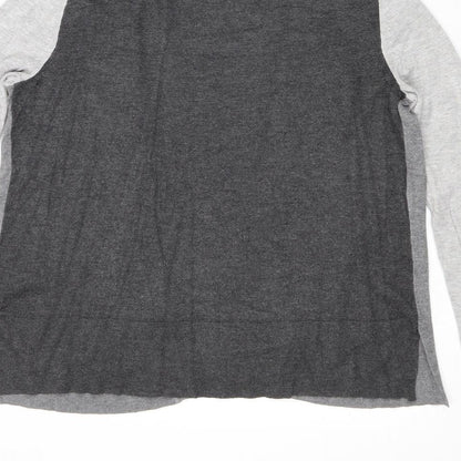 Womens UK Size 10 Marks and Spencer Grey Cardigan Jumper
