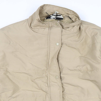 Vincelli Womens Beige Jacket Size M Zip