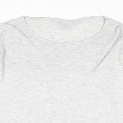 Womens UK Size XS H&M Grey Pullover Jumper