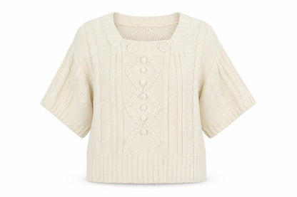 Womens UK Size 12 Marks and Spencer Beige Pullover Jumper
