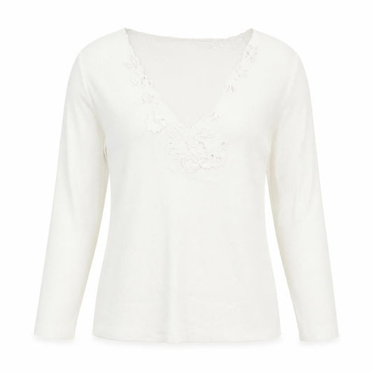 Womens UK Size 14 Principles White Basic T-Shirt