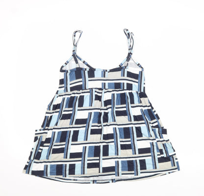 Womens UK Size 12 NEXT Blue Basic Tank