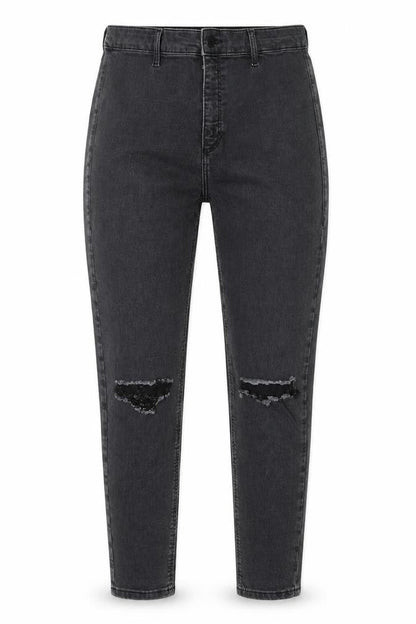 Womens UK Size 34 in Topshop Regular Fit Skinny Black Jeans