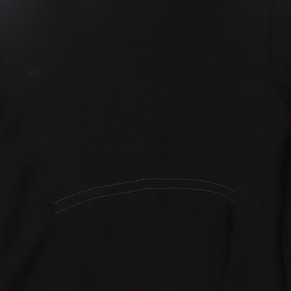 Marks and Spencer Womens Black Polyester Jacket Blazer Size 12