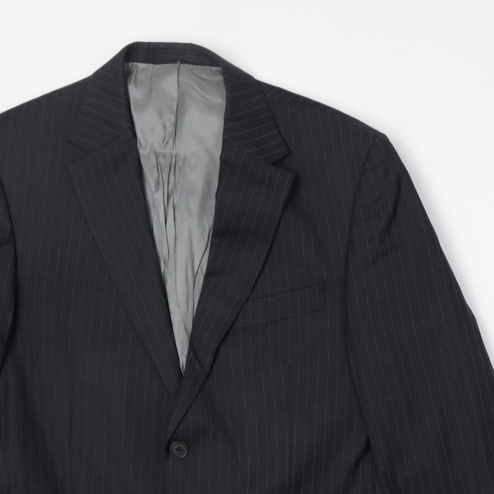 Mens UK Size 40 Marks and Spencer Regular Black Suit Jacket