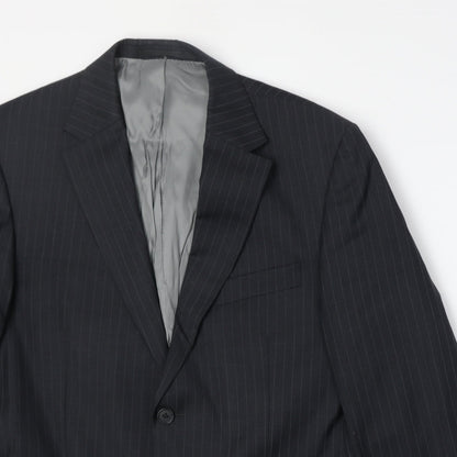Mens UK Size 40 Marks and Spencer Regular Black Suit Jacket