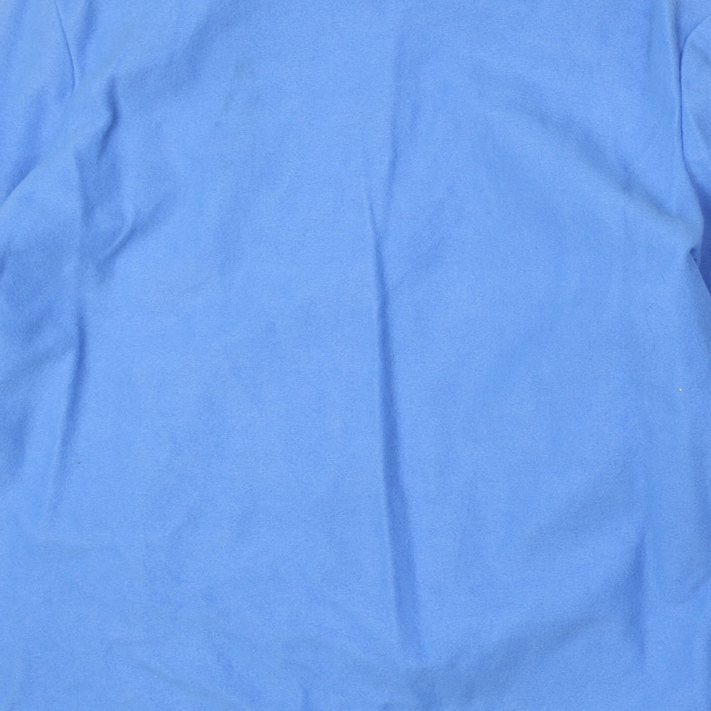 Anne De Womens Blue Jacket Size S Button