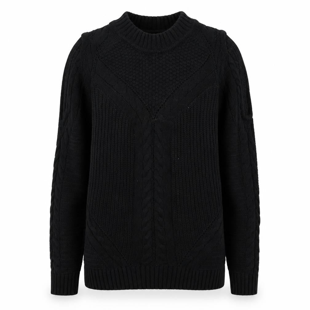 Womens UK Size M H&M Black Pullover Jumper