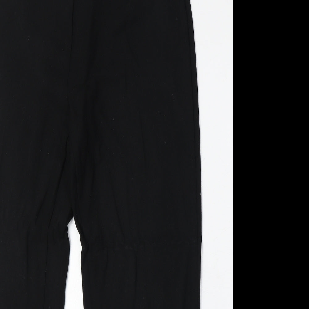 Womens UK Size 14 Marks and Spencer Regular Fit  Black Trousers