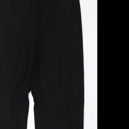 Womens UK Size 14 Marks and Spencer Regular Fit  Black Trousers