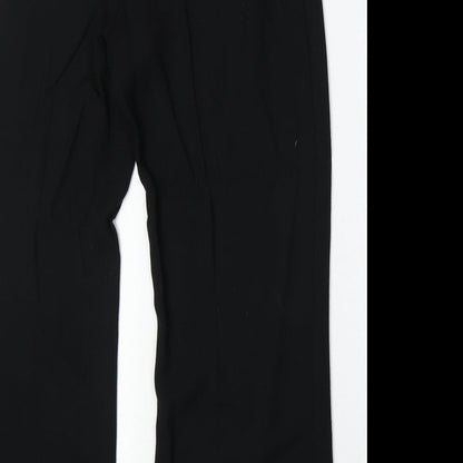 Womens UK Size 14 Marks and Spencer Regular Fit  Black Trousers