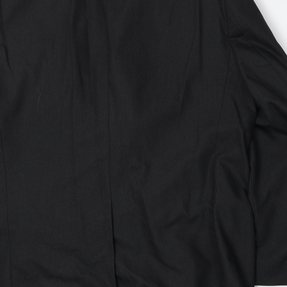 Mens UK Size 42 Ciro Citterio Regular Black Suit Jacket