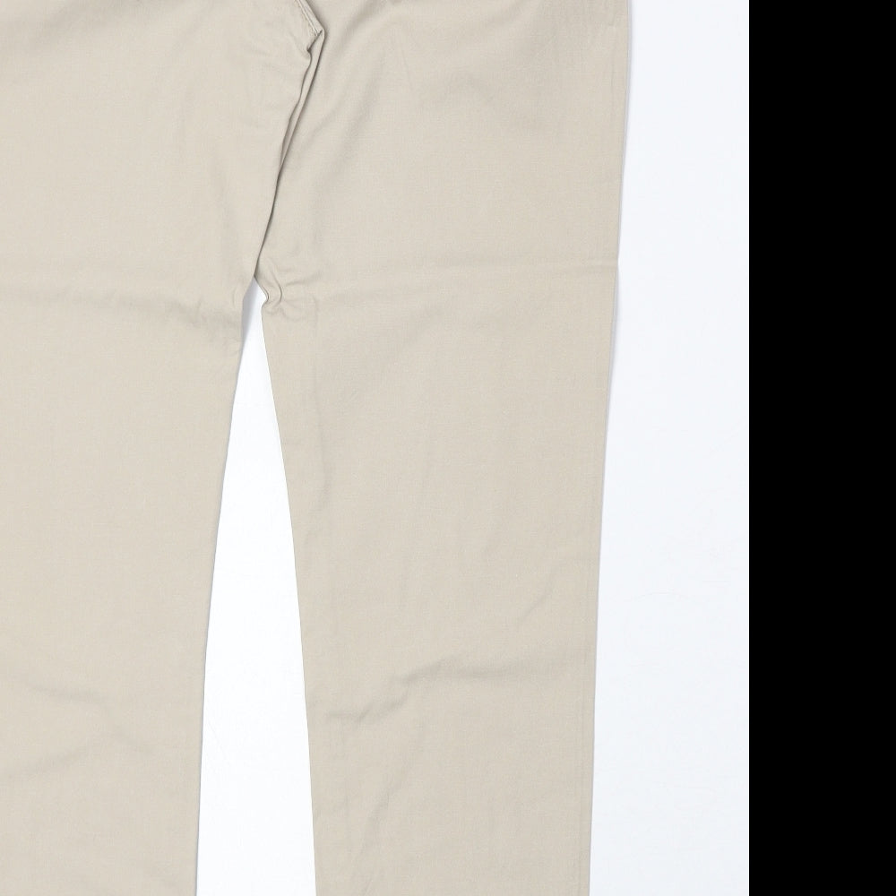 Womens UK Size 8 Esprit Regular Fit  Beige Trousers