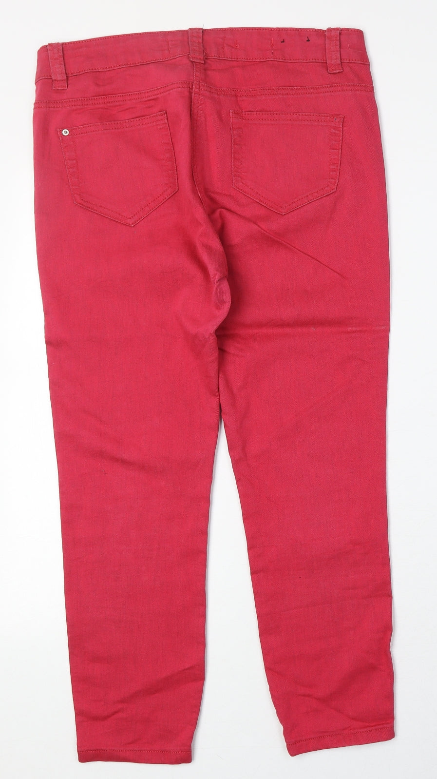 Womens UK Size 12 Yes Yes Regular Fit Skinny Pink Jeans