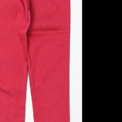 Womens UK Size 12 Yes Yes Regular Fit Skinny Pink Jeans