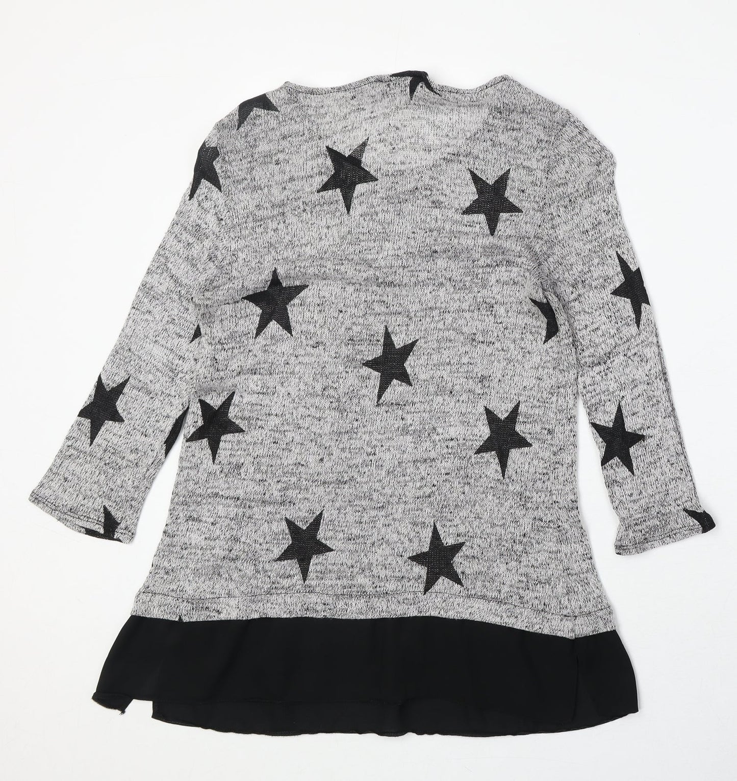 Womens UK Size M Wallis Grey Pullover Jumper