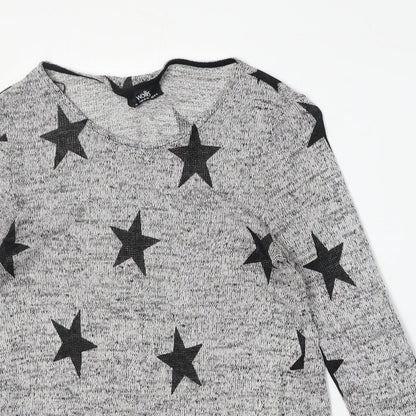 Womens UK Size M Wallis Grey Pullover Jumper