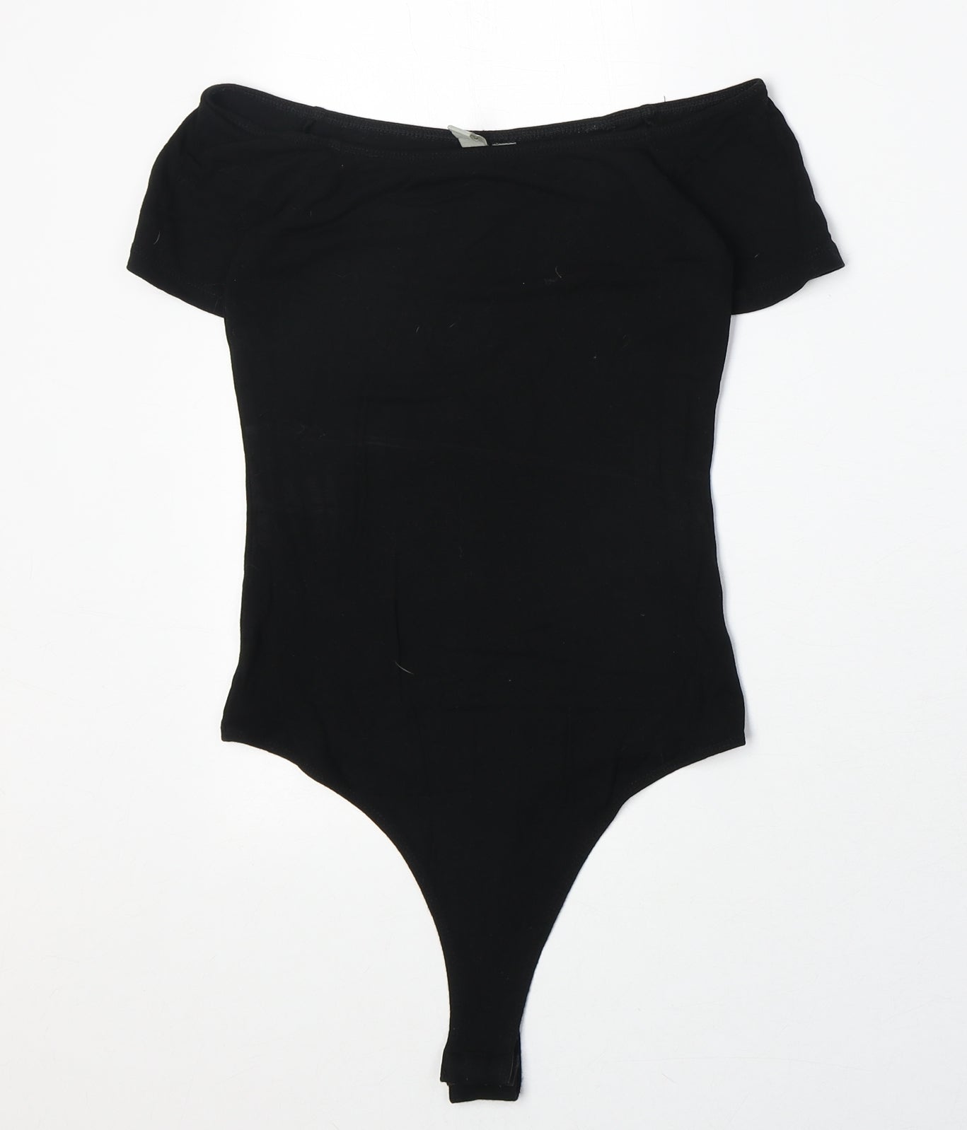 Womens UK Size 6 ASOS One-Piece Black Bodysuit