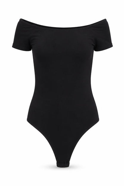 Womens UK Size 6 ASOS One-Piece Black Bodysuit
