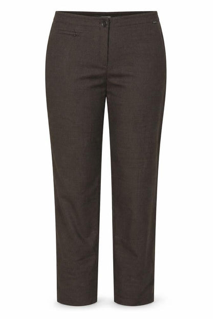 Womens UK Size 16 Steilmann Regular Fit  Brown Trousers