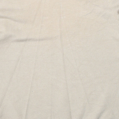Womens UK Size 12 Marks and Spencer Beige Pullover Jumper