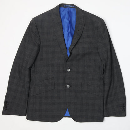 Mens UK Size 38 Marks and Spencer Regular Grey Suit Jacket