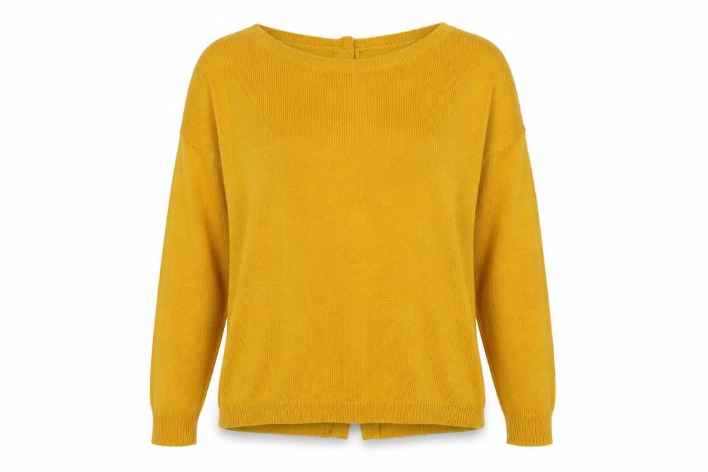 Womens UK Size 8 Miss Selfridge Yellow Pullover Jumper