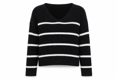 Womens UK Size S New Look Black Pullover Jumper