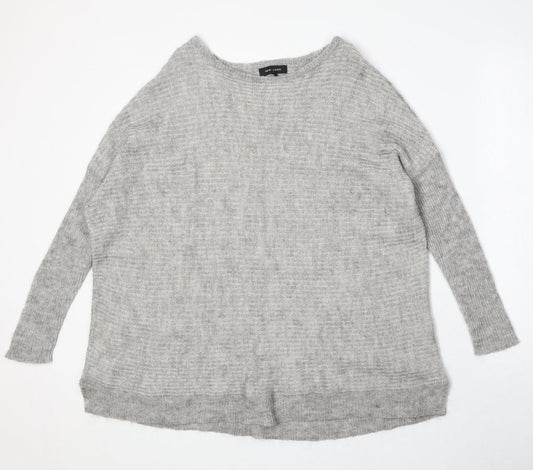 Womens UK Size S New Look Grey Pullover Jumper