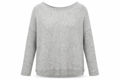 Womens UK Size S New Look Grey Pullover Jumper