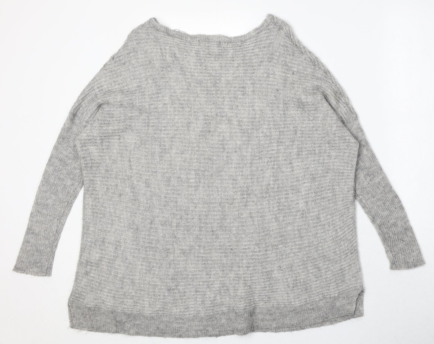 Womens UK Size S New Look Grey Pullover Jumper