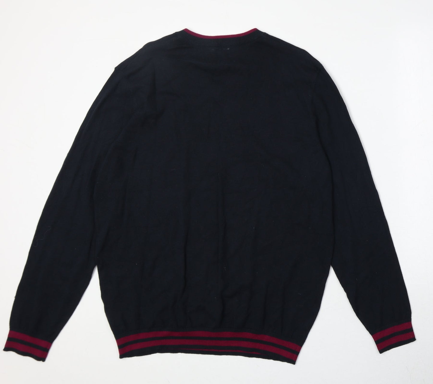 Womens UK Size L M&Co Blue Pullover Jumper