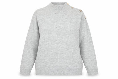 Womens UK Size 16 Dorothy Perkins Grey Pullover Jumper