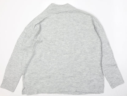 Womens UK Size 16 Dorothy Perkins Grey Pullover Jumper