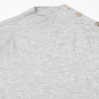 Womens UK Size 16 Dorothy Perkins Grey Pullover Jumper
