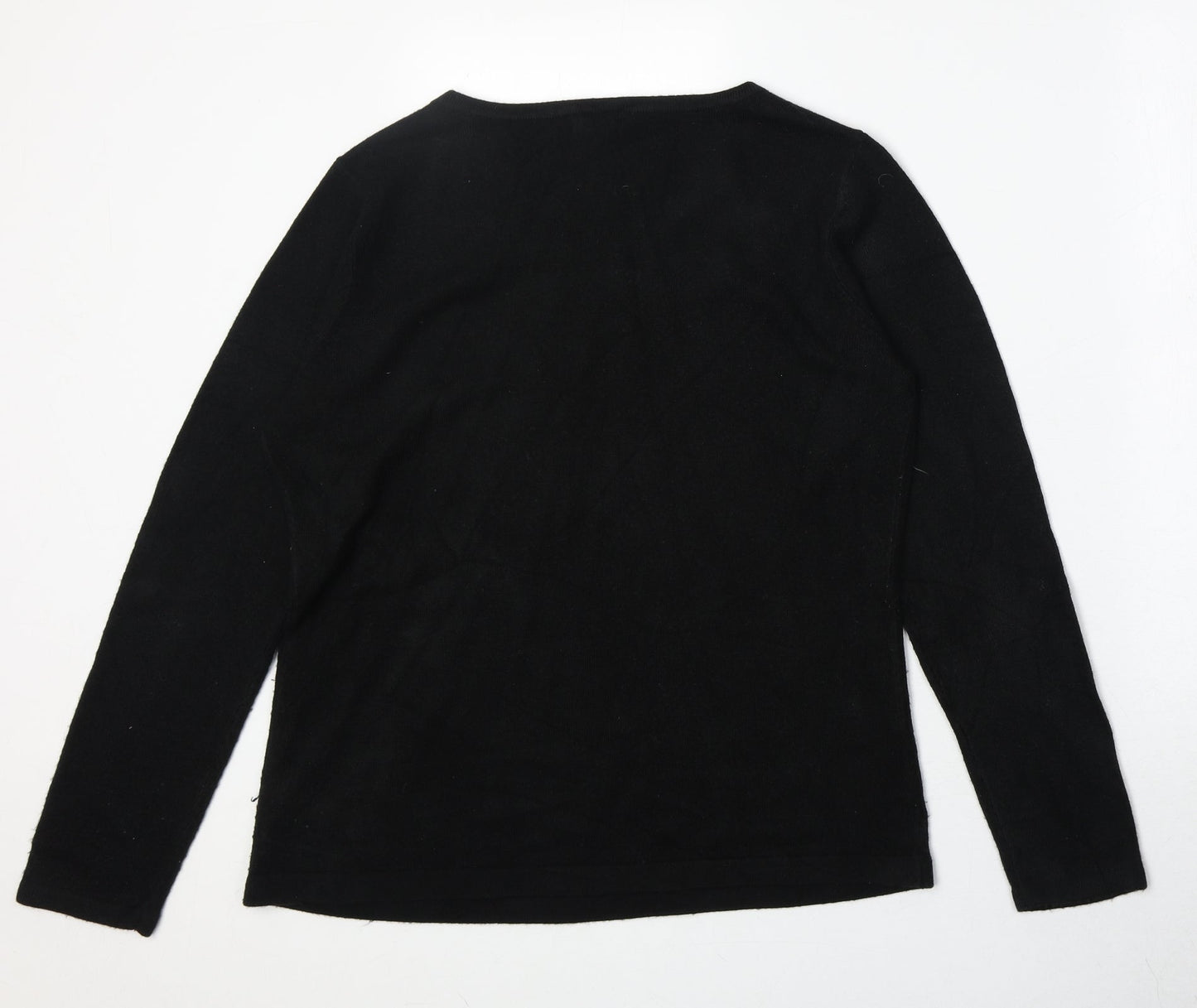 Womens UK Size L Bonmarché Black Pullover Jumper