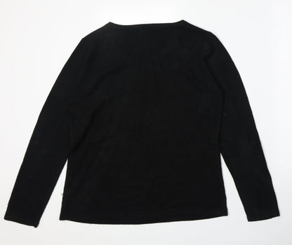 Womens UK Size L Bonmarché Black Pullover Jumper