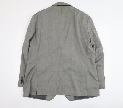 Mens UK Size L Marks and Spencer Regular Grey Suit Jacket