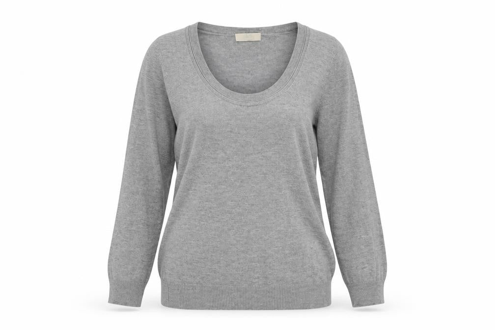 Womens UK Size 10 Marks and Spencer Grey Pullover Jumper