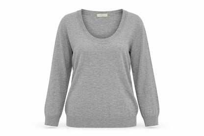 Womens UK Size 10 Marks and Spencer Grey Pullover Jumper