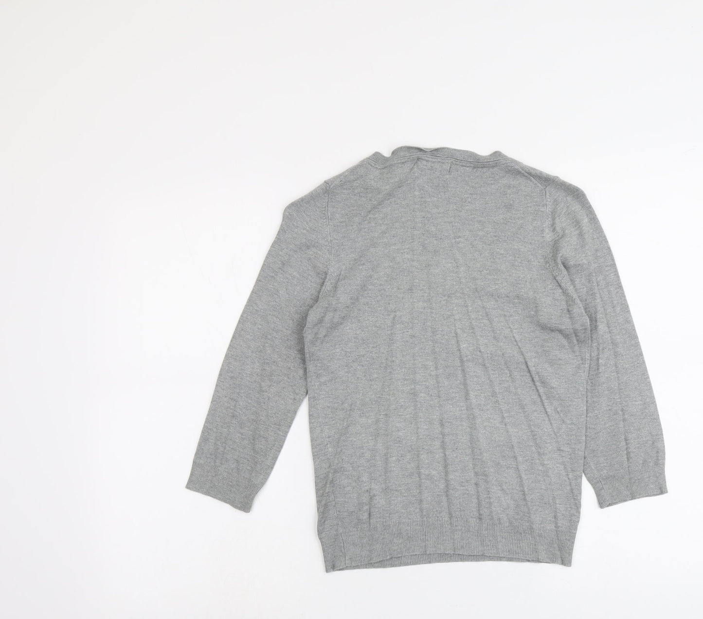 Womens UK Size 10 Marks and Spencer Grey Pullover Jumper