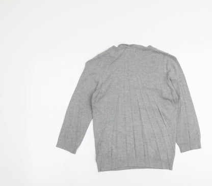 Womens UK Size 10 Marks and Spencer Grey Pullover Jumper