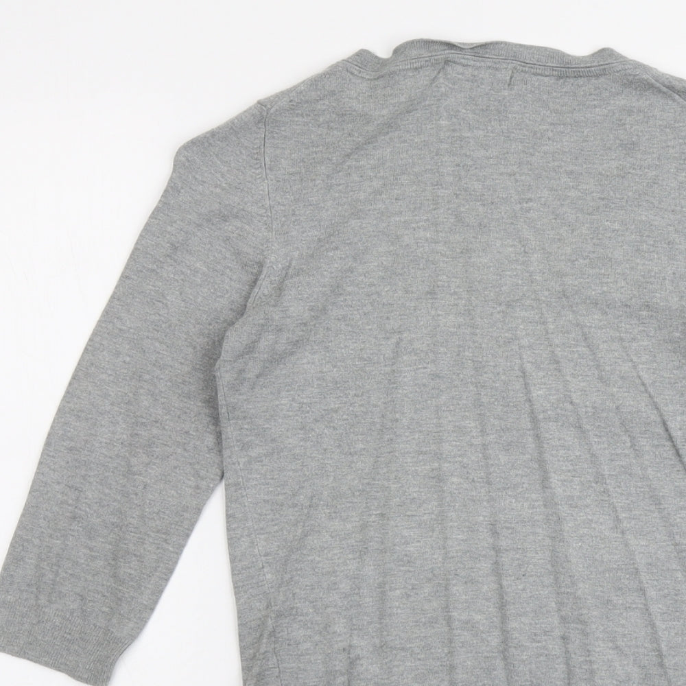Womens UK Size 10 Marks and Spencer Grey Pullover Jumper