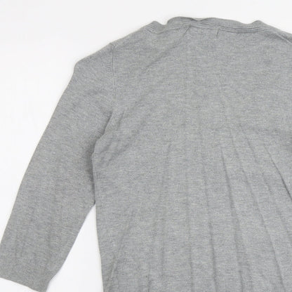 Womens UK Size 10 Marks and Spencer Grey Pullover Jumper