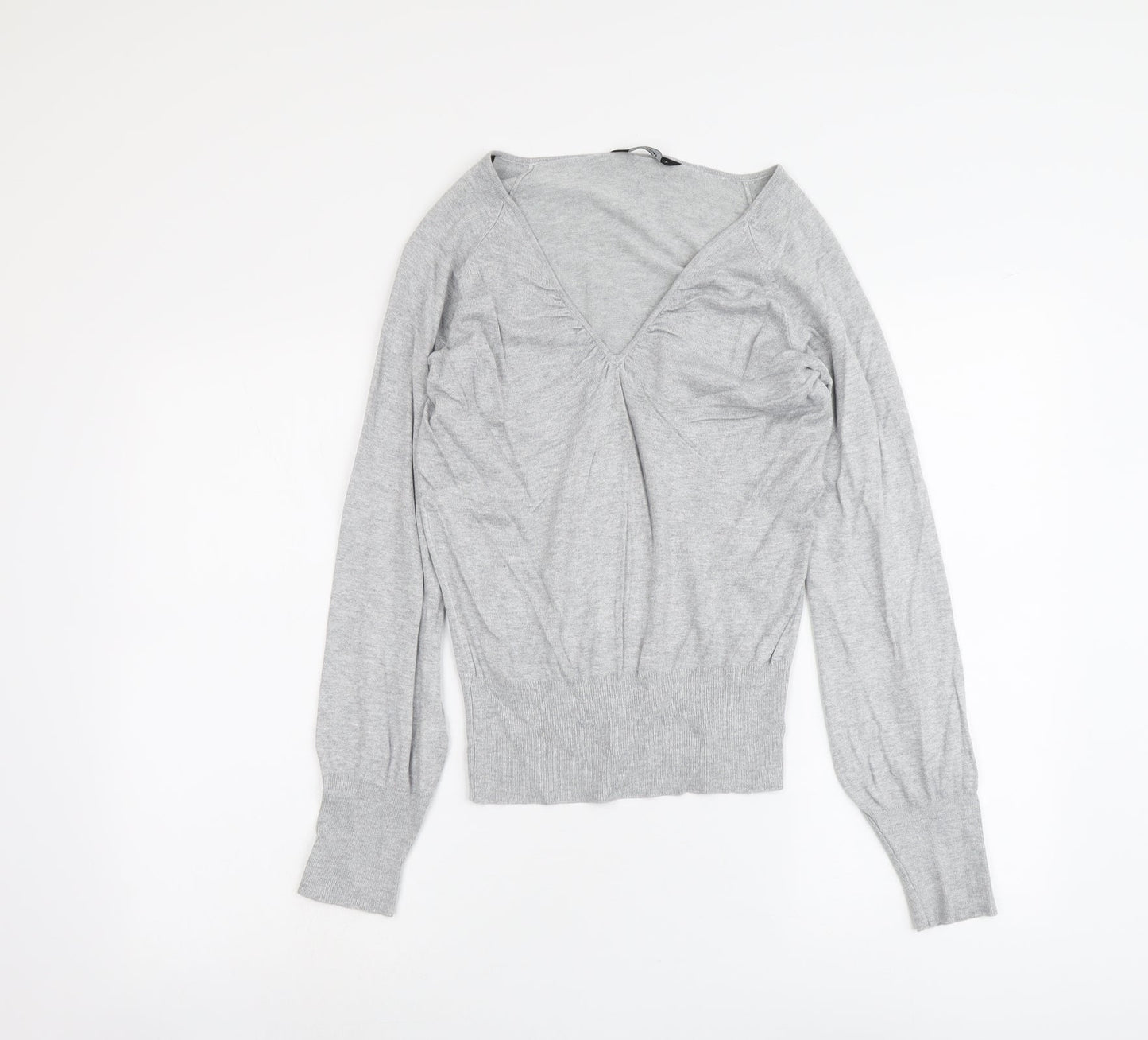 Womens UK Size 12 Dorothy Perkins Grey Pullover Jumper