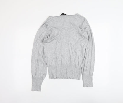 Womens UK Size 12 Dorothy Perkins Grey Pullover Jumper