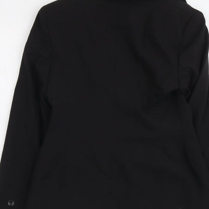Dorothy Perkins Womens Black Polyester Jacket Blazer Size 8