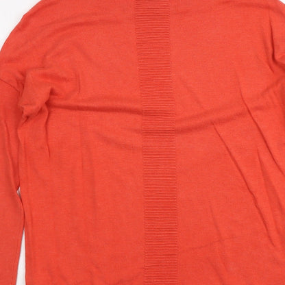 Womens UK Size 8 NEXT Red Pullover Jumper